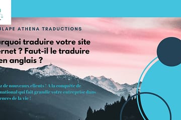 Traduire son site web dans d'autres langues que l'anglais