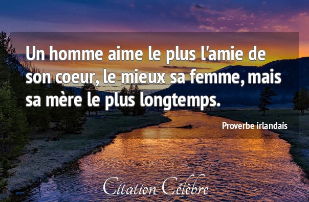 Proverbe irlandais